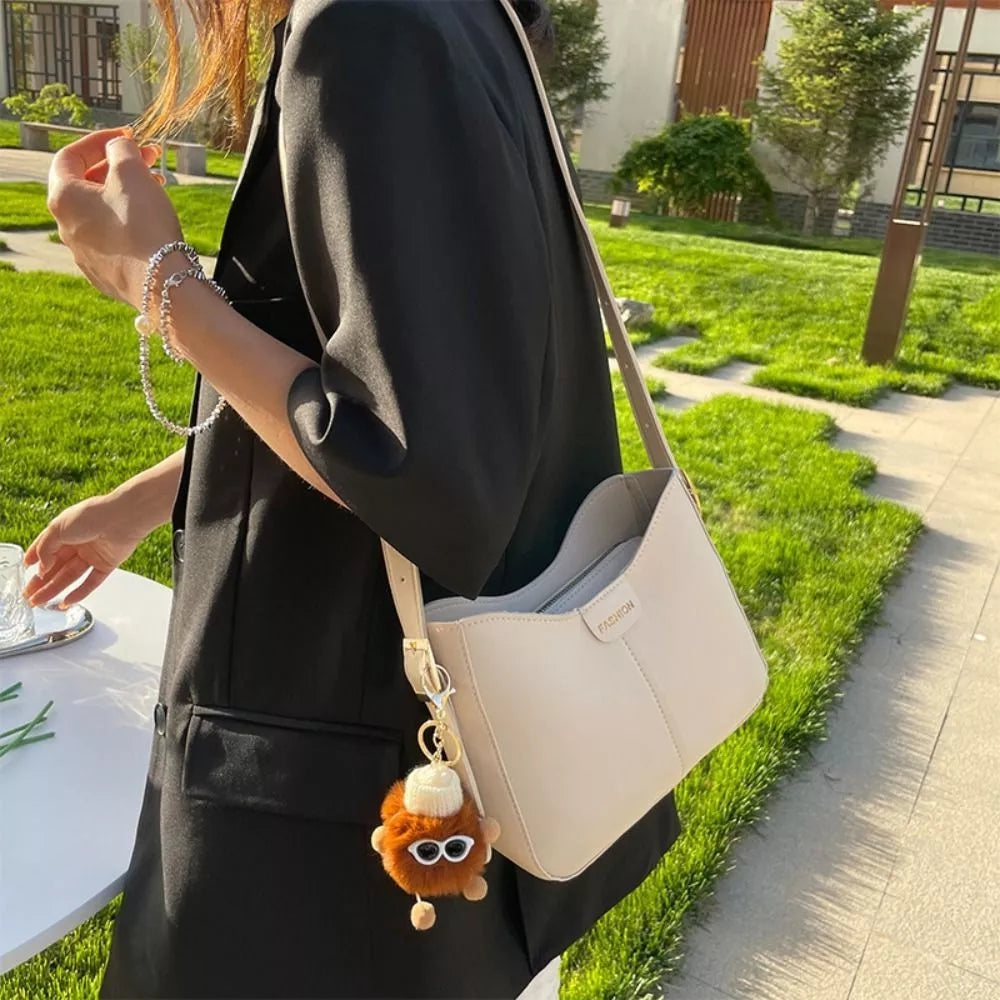 Sling Bag for Woman Casual Messenger PU Leather Shoulder Bags Adjustable Strap For Students #3703
