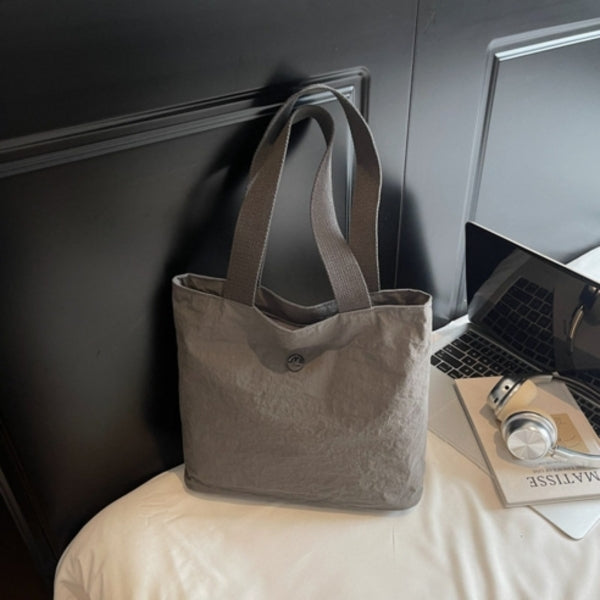Tote Bag for Woman Shoulder Plain with Zipper Closure #3650