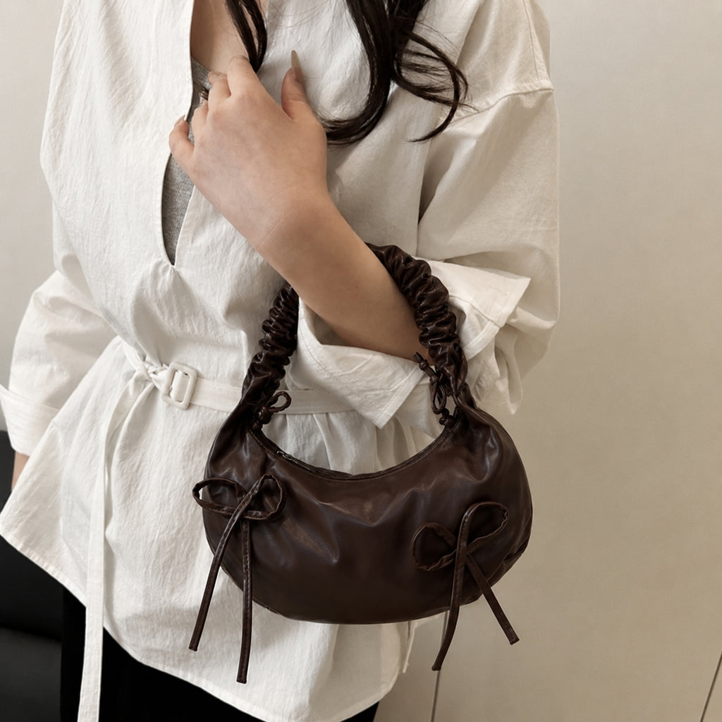 Shoulder Bag for Woman Large Capacity Bow Tie Kili Kili Hobo Bags #3662