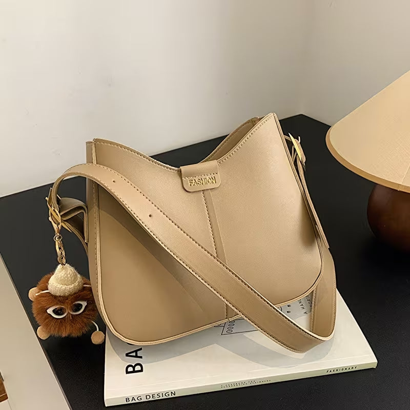 Sling Bag for Woman Casual Messenger PU Leather Shoulder Bags Adjustable Strap For Students #3703