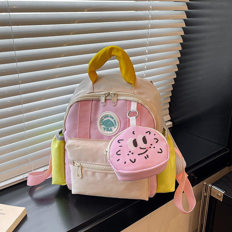 Kids School Backpack Cute Designs 2in1 for Students #3638