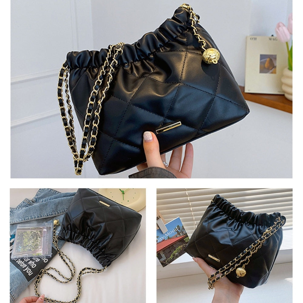 New Korean Sling Bag For WOMEN PU Material Handbag Hand Carry Fashion #3377