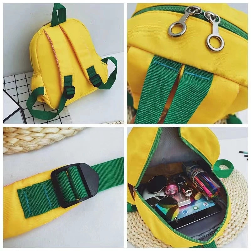 Mini Cartoon Zoo Series School Backpack For Kids New Pattern Backpack #3358